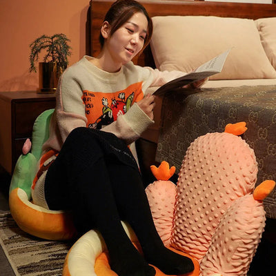 Cactus Children's Seat Cushion - Cozy and Soft
