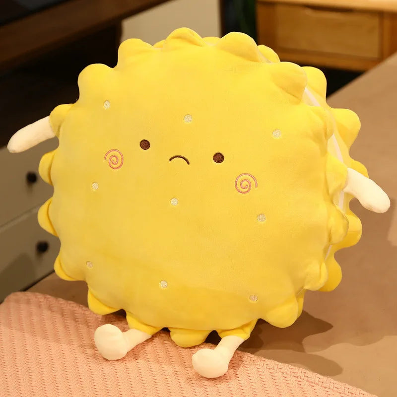 Galleta de peluche lista para trabajar con manta opcional, 15" | 38 centímetros