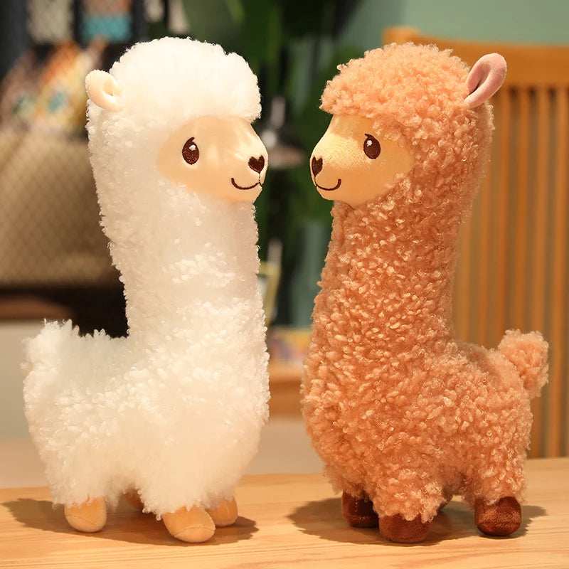 Alpaca Plushie, Two Styles, 12-20" | 30-50 cm