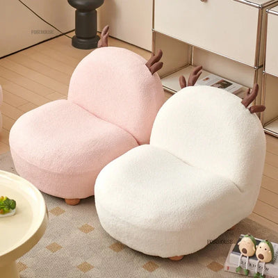 Silla de Lectura Infantil Inspirada en Ciervos – Cinco Colores