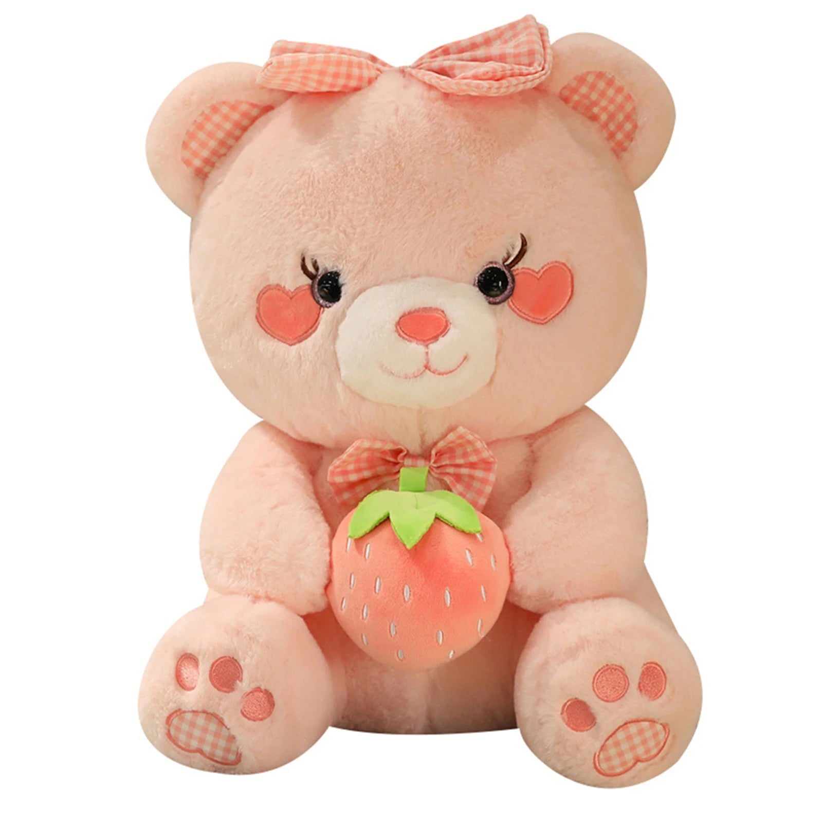 Ours en peluche Fraise, 14-34" | 35-85 cm