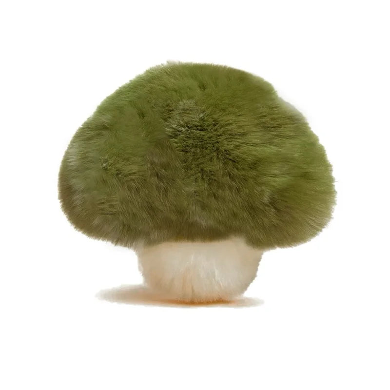 Super Fuzzy Mushroom Plushie, Three Colors