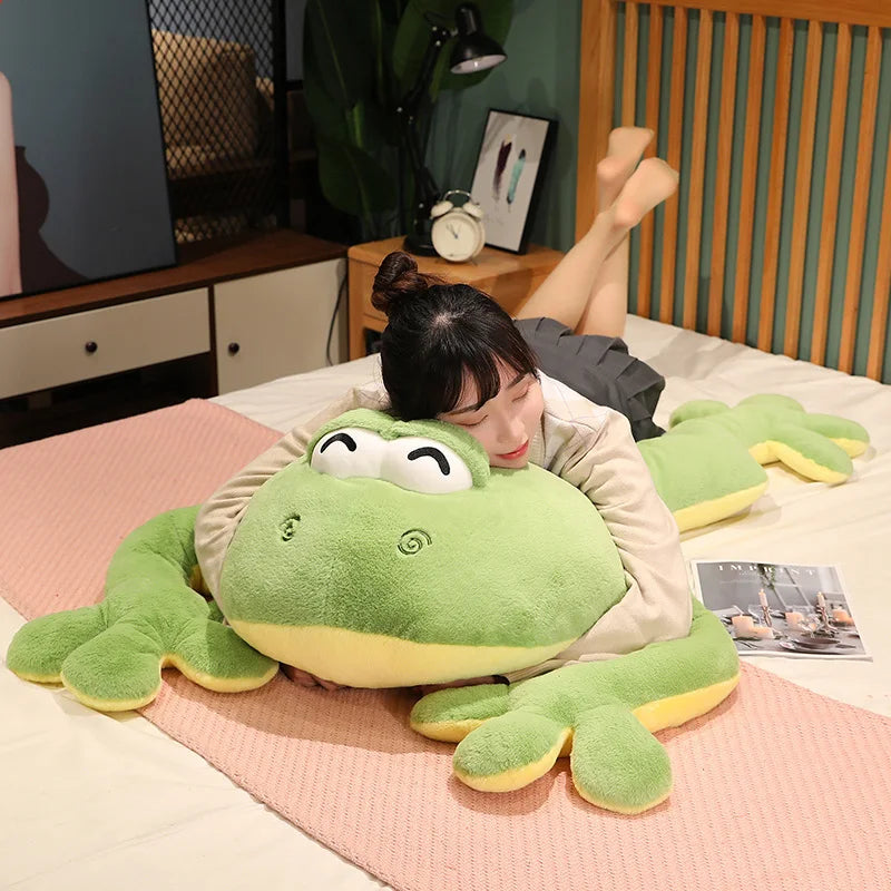 Jumbo Plush Frog, 24-39" | 60-100 cm