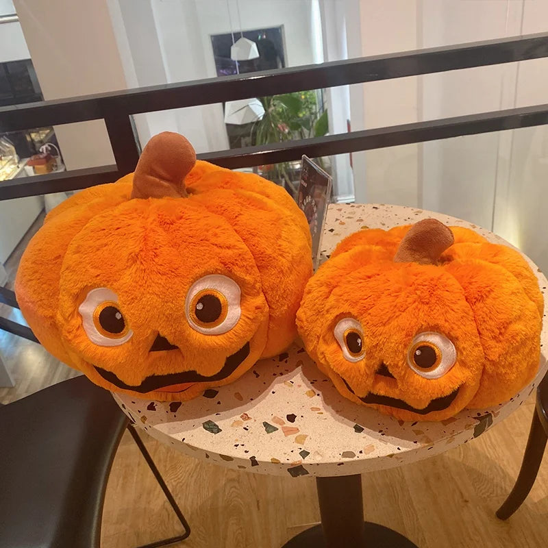 Halloween Jack-O-Lantern Plush Toy - Cute Pumpkin Doll, 10-14" | 25-35 cm