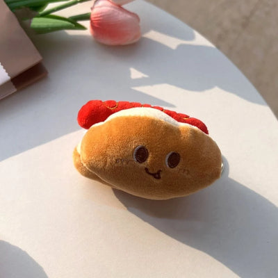 Plushie Cartoon Food Keychain, 20 Varieties