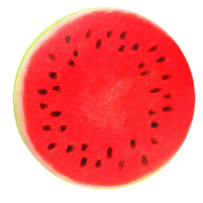 Geschnittene Obst-Sitzkissen-Plüschtiere, sechs Stile, 13" | 32 cm
