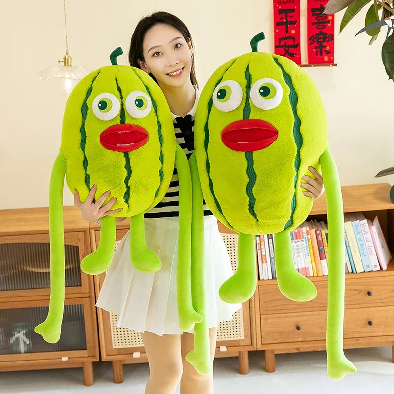 Funny Watermelon Plushie, 12-28" | 32-70 cm