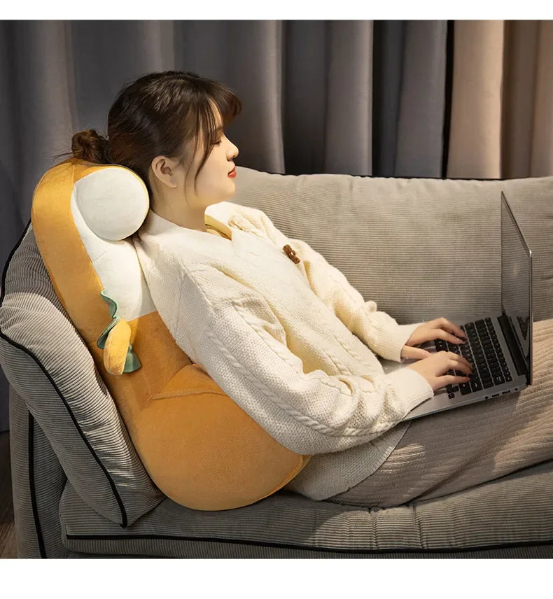 Coussin de soutien en forme de fruit Kawaii – Confort douillet avec une touche juteuse !