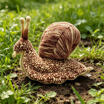 Realistic Snail Plush Toy, 15" | 38 cm
