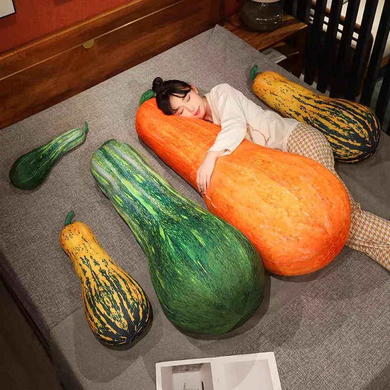 Giant Realistic Gourd Plushie, 47" | 120 cm