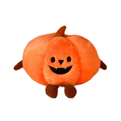 Halloween Bat Pumpkin Plush Toy - Cute Spooky Doll, 8" | 20 cm