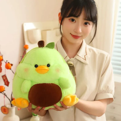 Avocado Duck Plushie, 12-16" | 30-40 cm