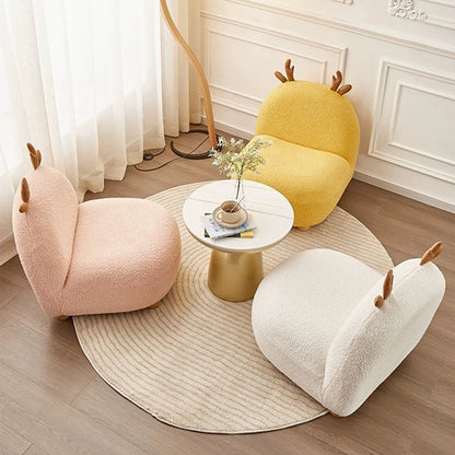 Minimalist Deer-Inspired Children's Chair – Five Colors