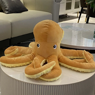 Simulation Octopus Plush Toy | Realistic Stuffed Ocean Animal