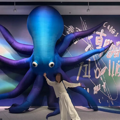 Pulpo Inflable Gigante – Decoración Sobredimensionada para Eventos y Jardines