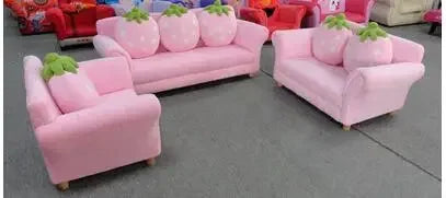 Strawberry Dream Children's Couch Set - Four Colors