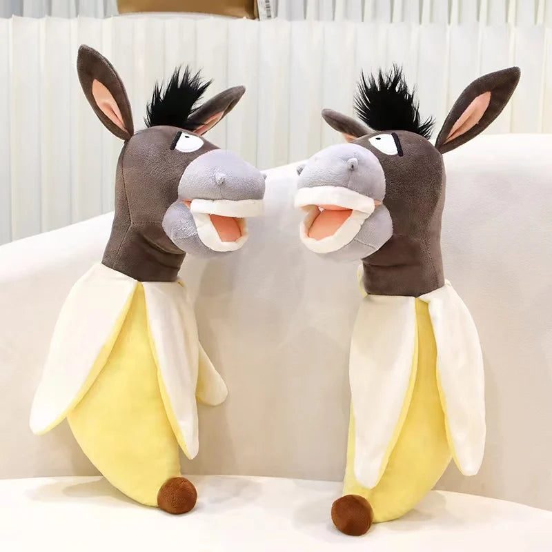 Donkey Banana Plushie, 8-22" | 20-55 cm 🍌🐴