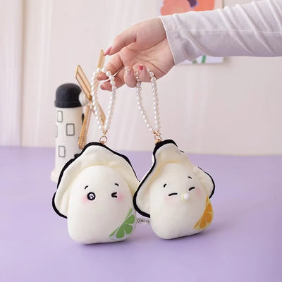 Oyster Plush Toy – Funny Ocean-Themed Sofa Pillow & Pendant