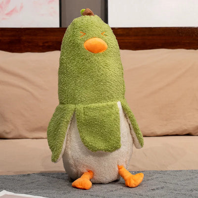 Banana Duck Plush Doll – Cute Funny Animal Pillow, 20-35" | 50-90 cm