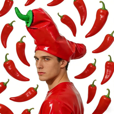 Chili & Tentacle Party Hat | Food Costume Headwear