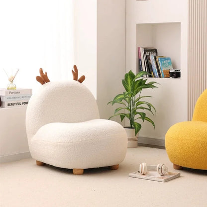 Minimalist Deer-Inspired Children's Chair – Five Colors