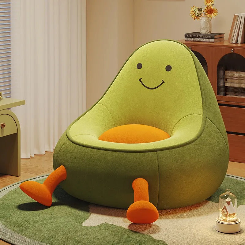 Kawaii Green Lazy Bean Bag Sofa Chair