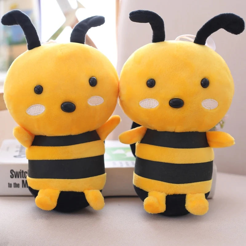 Peluche de Abeja de Caricatura Kawaii, 8" | 20 centímetros