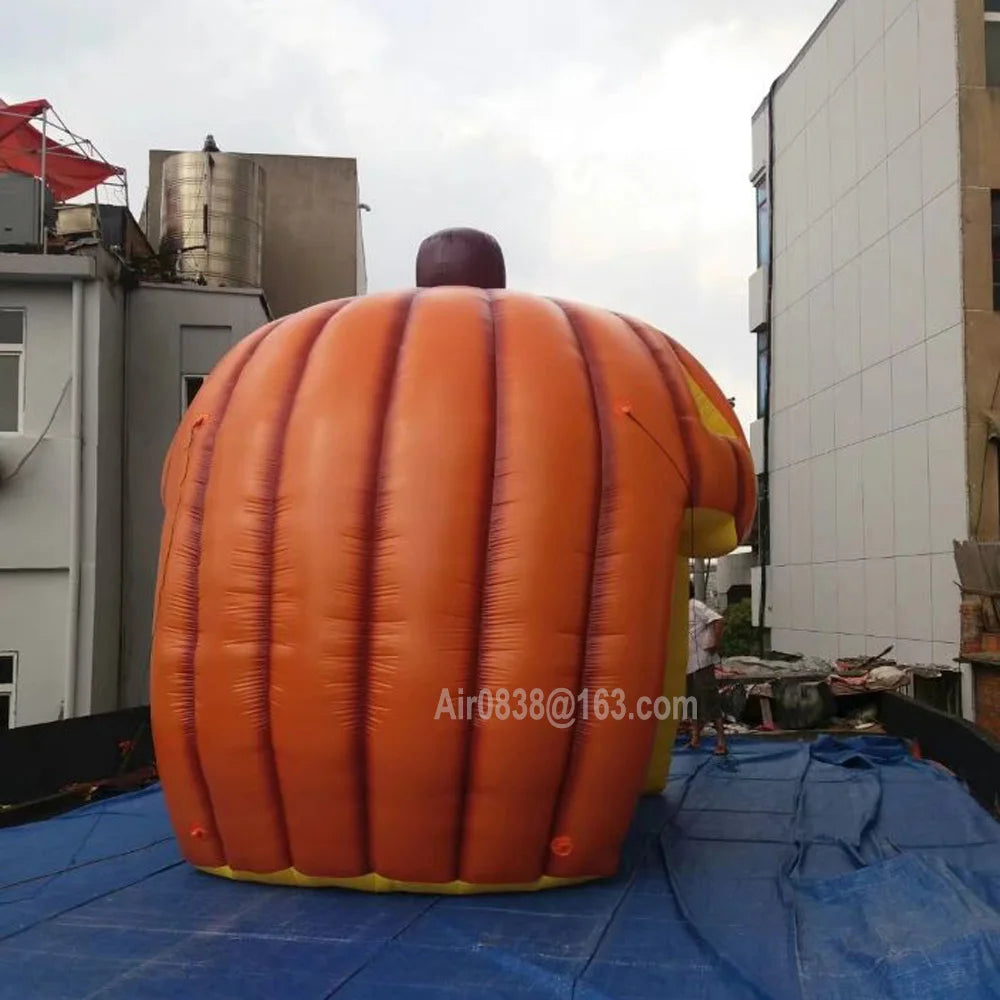 Giant Inflatable Jack-O'-Lantern Arch – Halloween Lawn Decoration