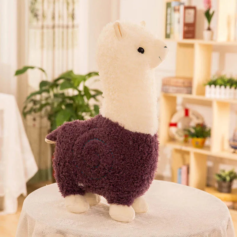 Adorable Alpaca Stuffed Animal, Six Colors, 10-31" | 25-80 cm