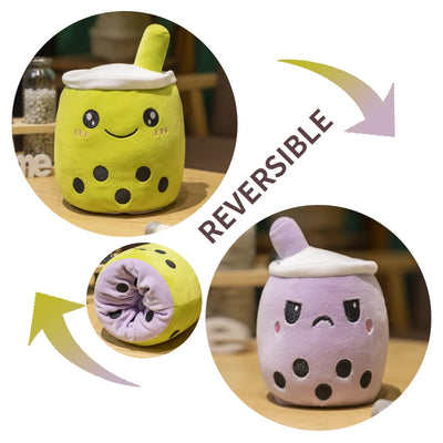 Plüsch Wendbares Boba Tee Spielzeug, 6-10" | 15-25 cm