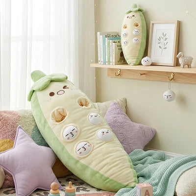 Creative Cartoon Okra Plush Toys Stuffed Okra Shape Throw Pillow Soft Cozy Home Sleeping Pillow Kawaii Room Decor Cute Gif...