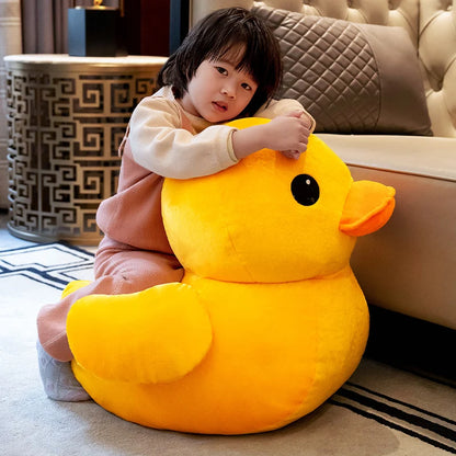 Juguete de peluche de pato gigante amarillo, 8-28" | 20-70 centímetros