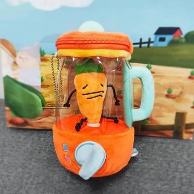 Blender Plüschspielzeug mit drehender Karotte