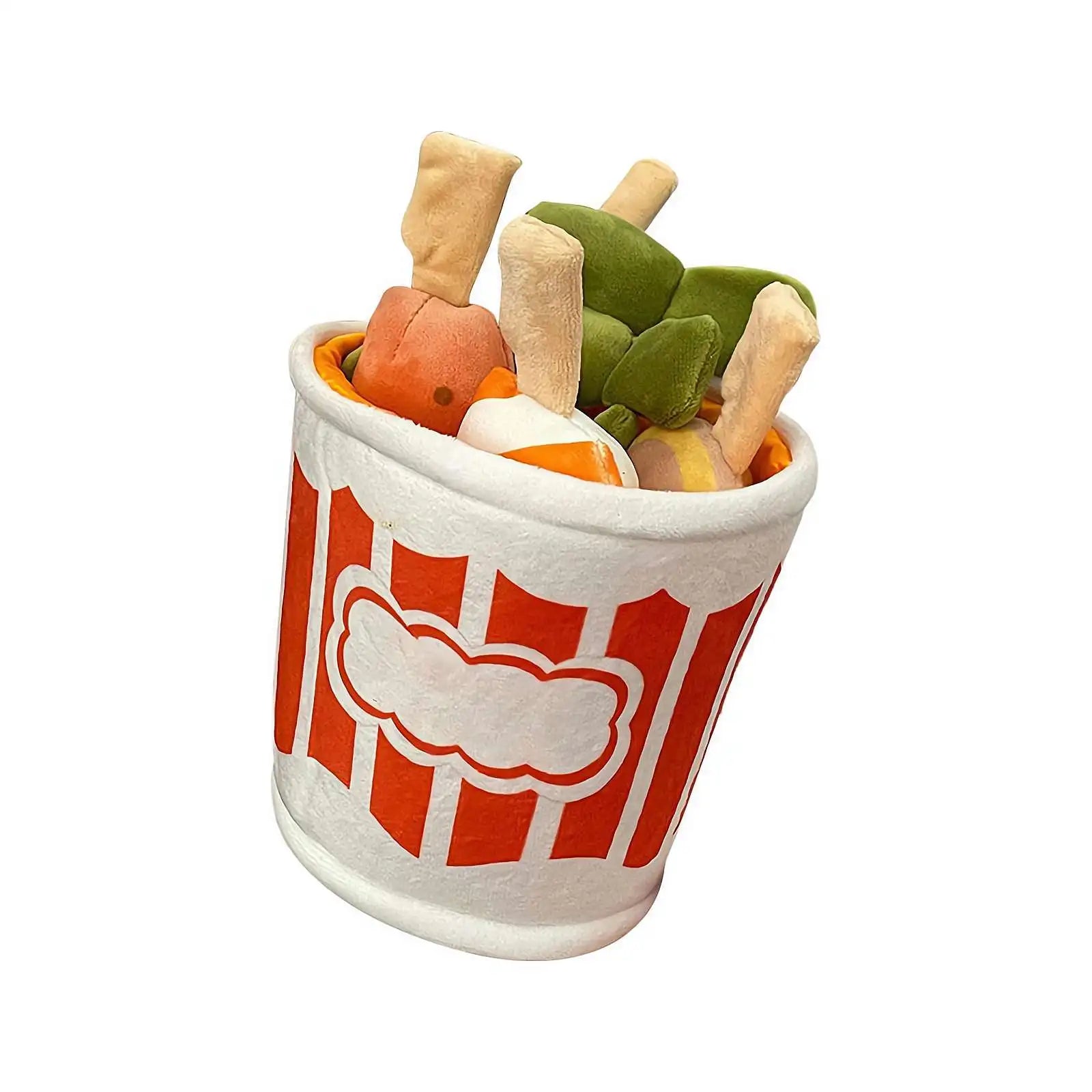Bowl of Oden Plush Toy Set | Japanese Hot Pot Simulation Food, 20 cm
