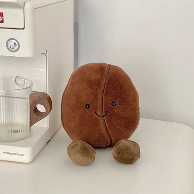 Coffee Bean Plushie, 5-8" | 13-21 cm
