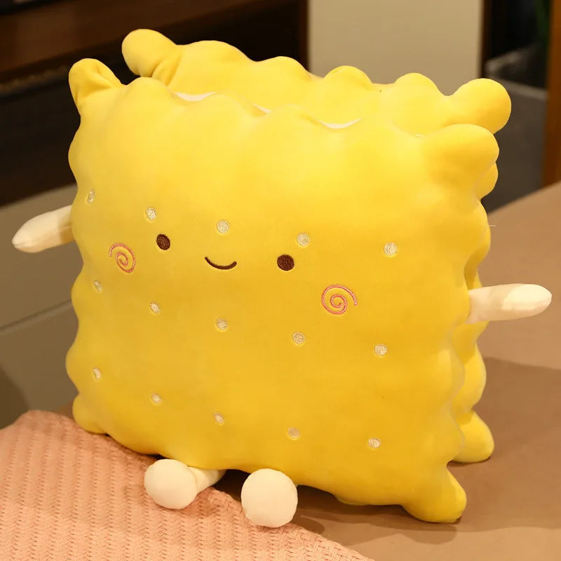 Galleta de peluche lista para trabajar con manta opcional, 15" | 38 centímetros