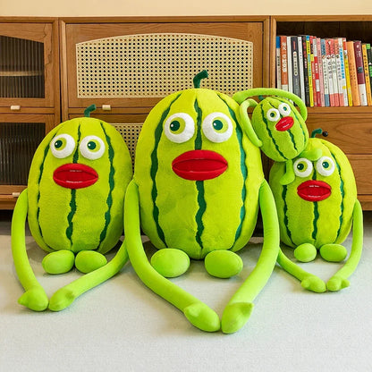 Funny Watermelon Plushie, 12-28" | 32-70 cm