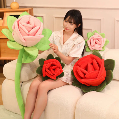 Giant Plush Rose Flower, 16-43" | 40-110 cm