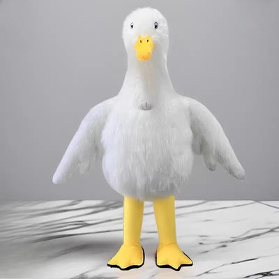 Disfraz de Cisne Blanco Inflable de Peluche