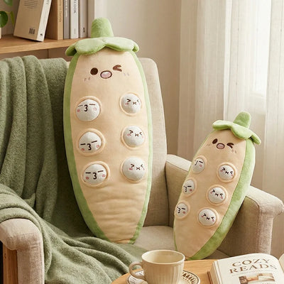 Creative Cartoon Okra Plush Toys Stuffed Okra Shape Throw Pillow Soft Cozy Home Sleeping Pillow Kawaii Room Decor Cute Gif...