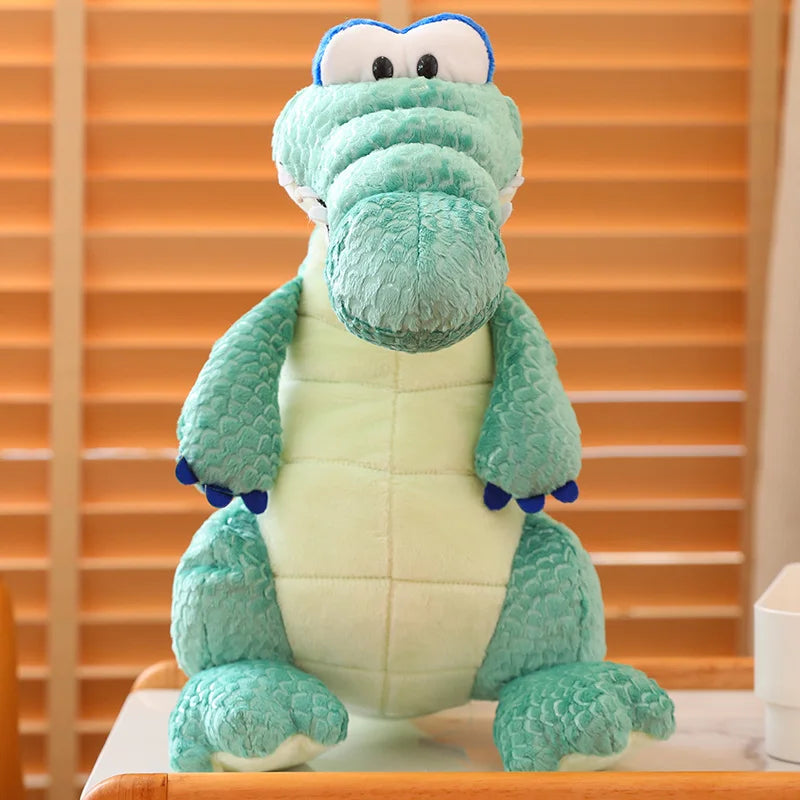 Crocodile en peluche assis, 12-20" | 30-50 cm