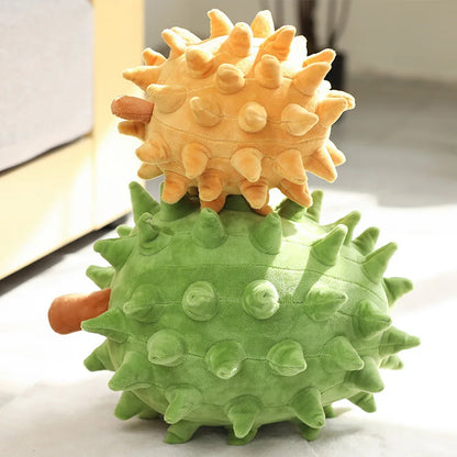 Realistic Durian Plushie – Soft Plush Toy Food