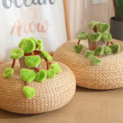 Kawaii Hanging Vine Plush Potted Plant, 6" | 15 cm