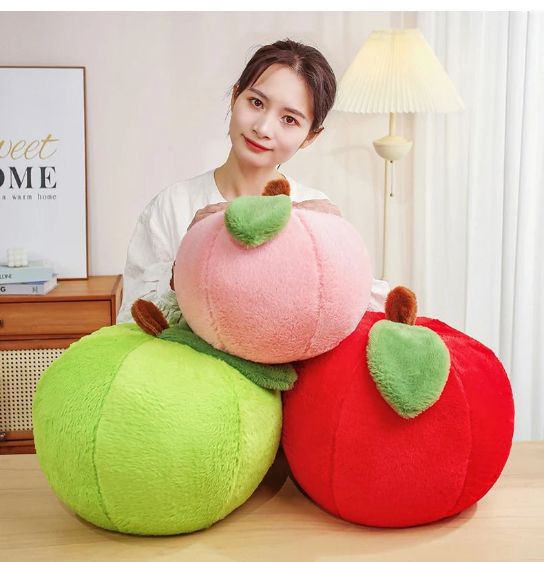 Peluche Realistico Grande Mela Rossa, 10-16" | 25-40 centimetri
