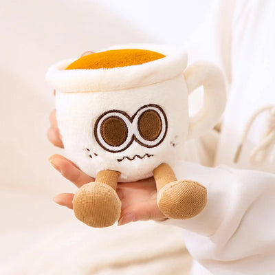 Afternoon Tea Plush Set ☕️ – Teapot, Teacup & Coffee Cup plush toy – – – Image 4 | Plushie Produce