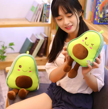 Plushie Winking Avocado, 12-22" | 30-55 cm