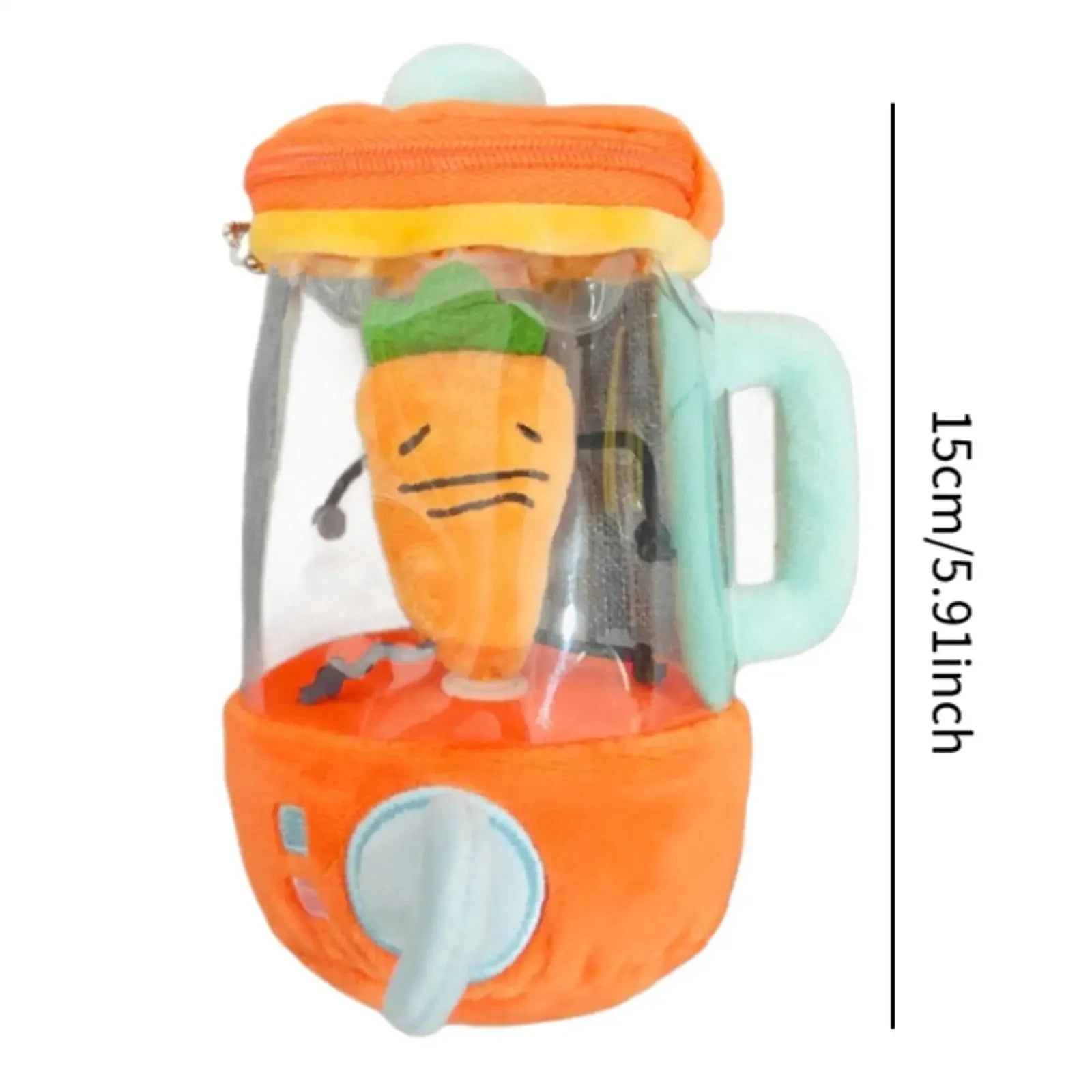 Jouet en peluche Blender avec carotte tournante