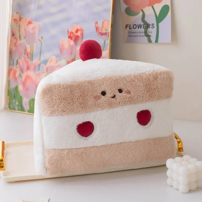 Cake Slice Plushie, 12" | 30 cm