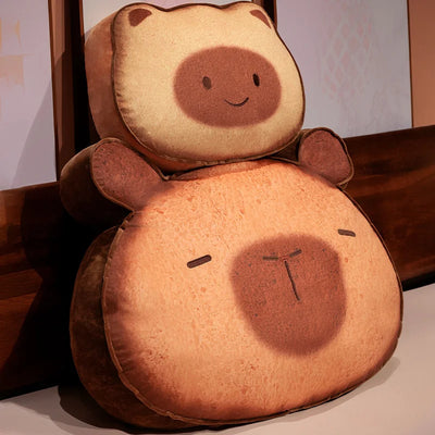 Capybara/Cat Cookie Plushie – Jumbo Comfort in a Sweet Design plush toy – – – Image 2 | Plushie Produce