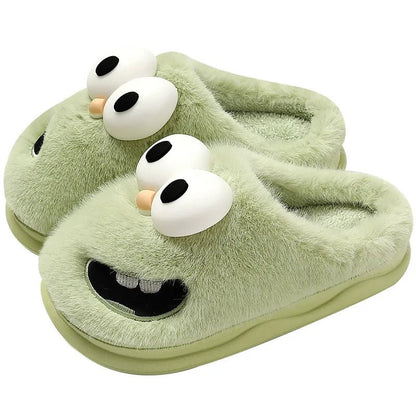 Plushie Cartoon Bird Slippers, US Men 4-6.5/ Women 5.5-18